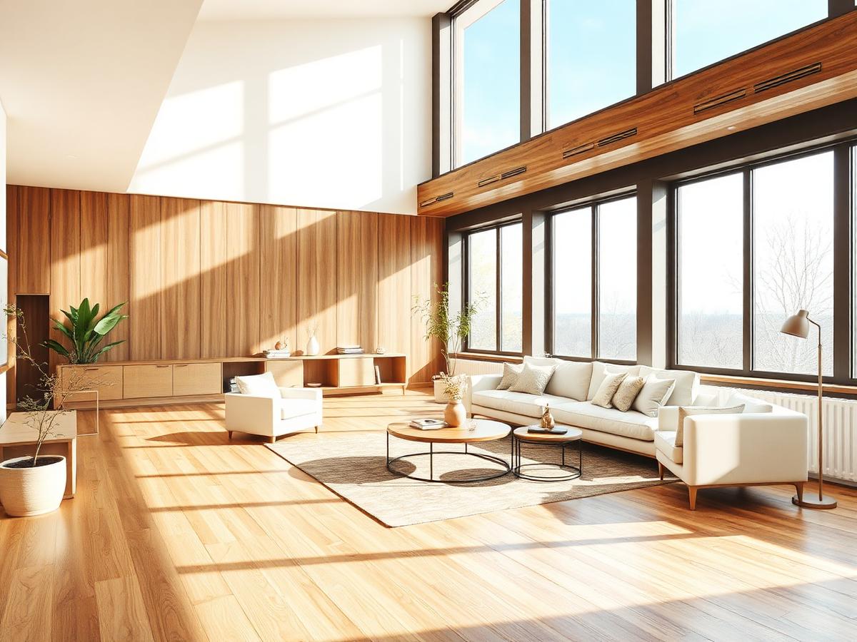 Two-bedroom riverside apartment