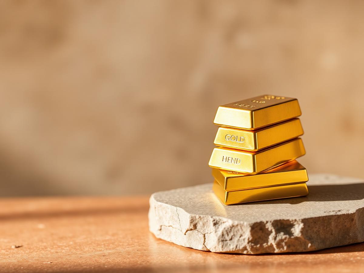 1kg cast gold bar, 999.9 fine