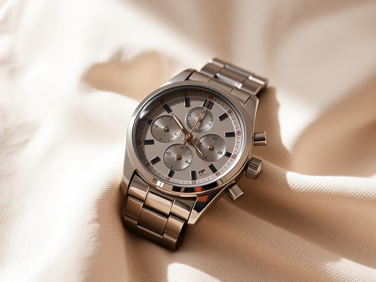 Steel chronograph, 1968 reference